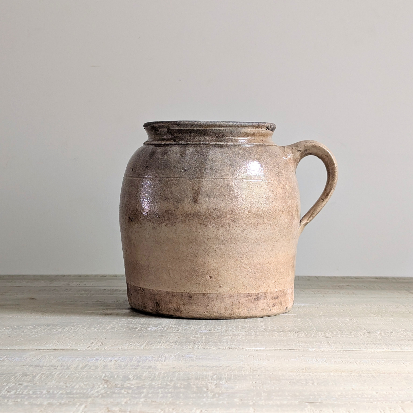 Cream Single Handle Pot 3