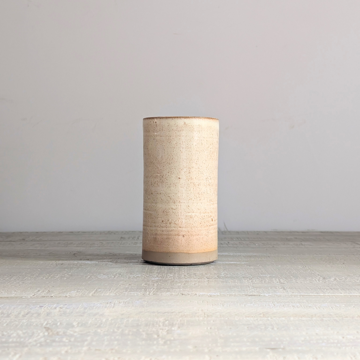 Studio Pottery Tall Vase