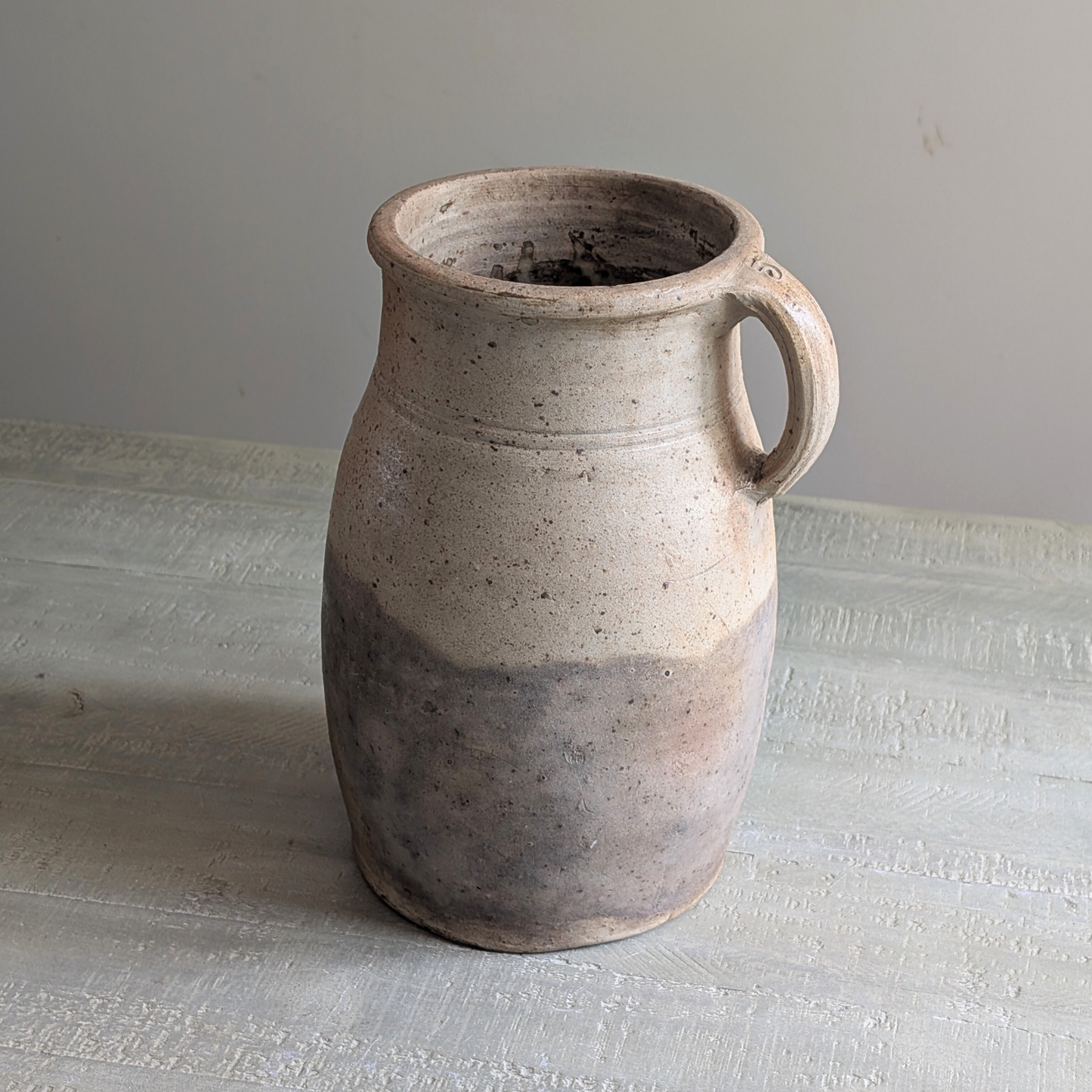 Large Wide Neck French Jug 1
