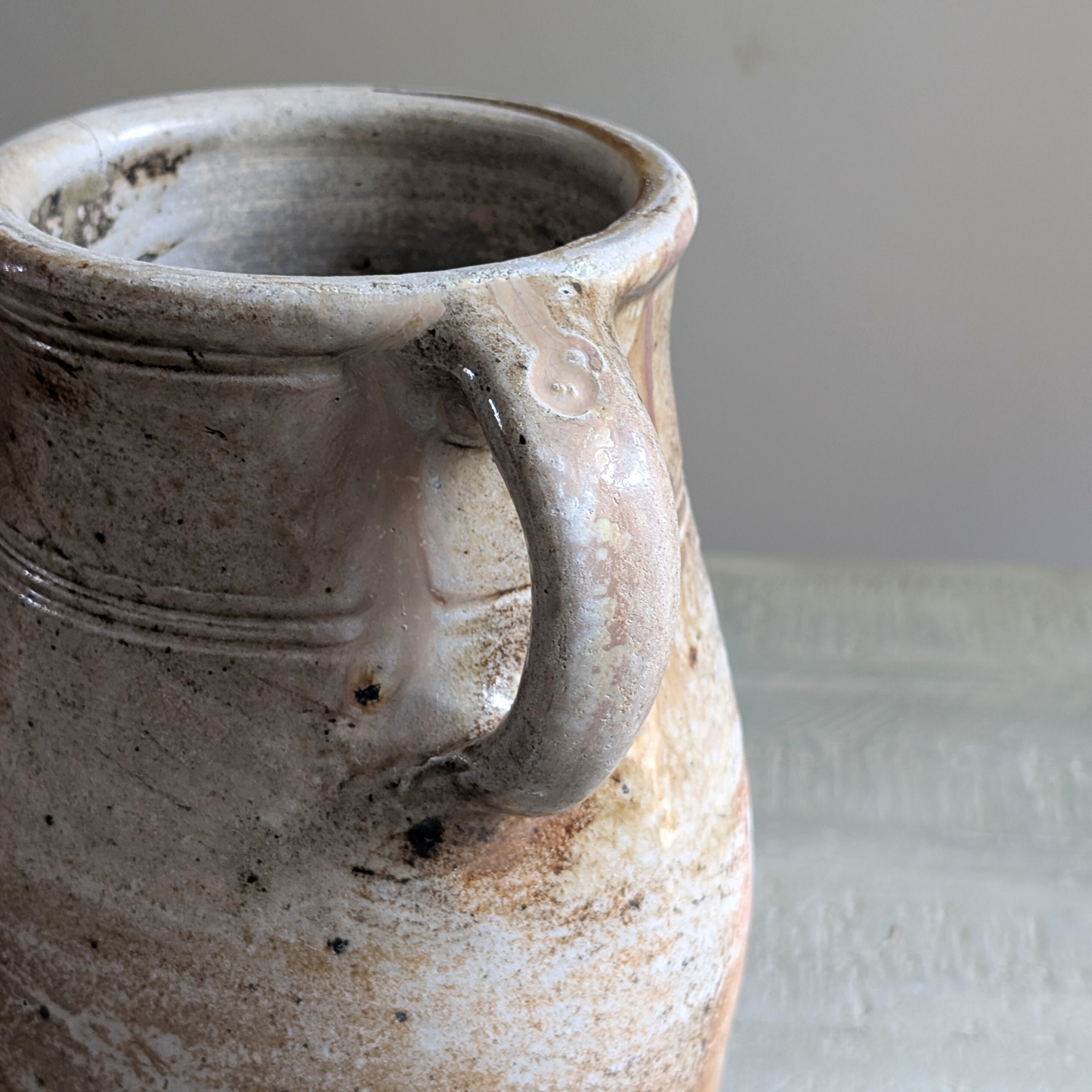 Large Wide Neck French Jug 2