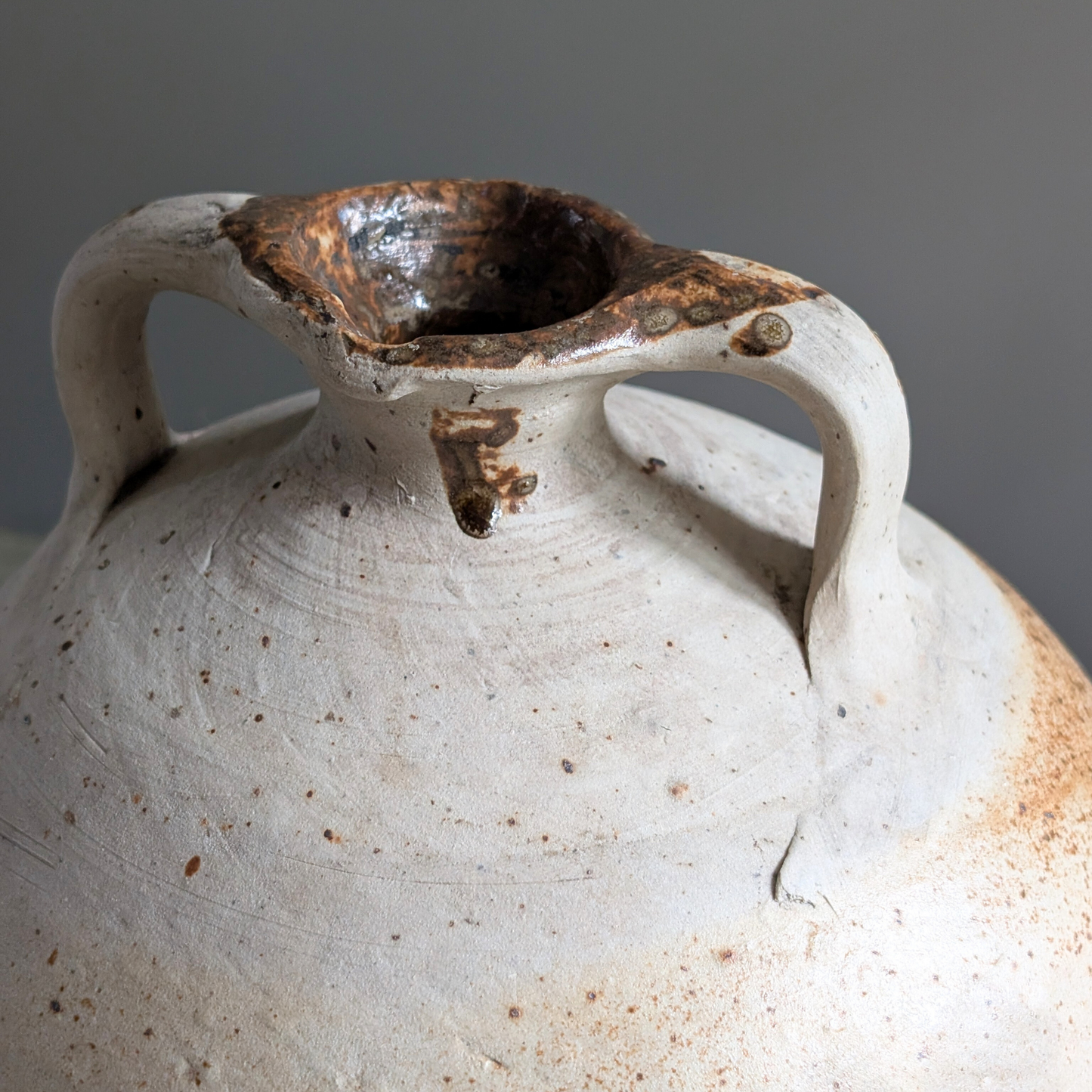 Large French Oil Jug 1