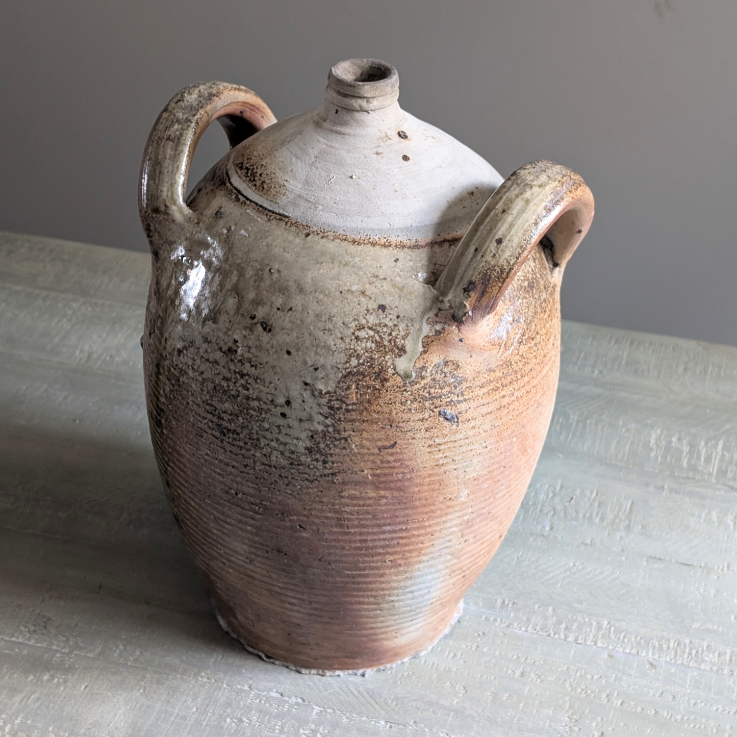 Large French Oil Jug 2