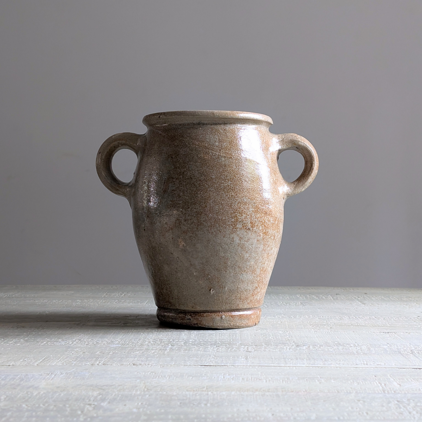 Medium Grey Double Handled French Pot