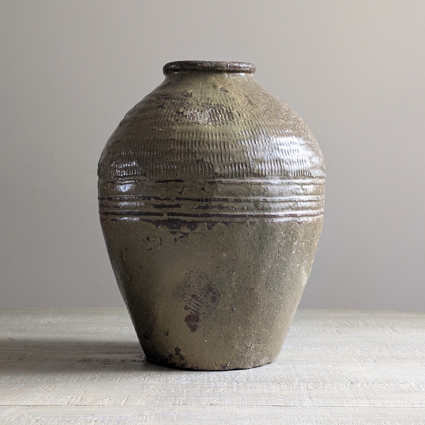 Olive Chinese Rice Wine Pot