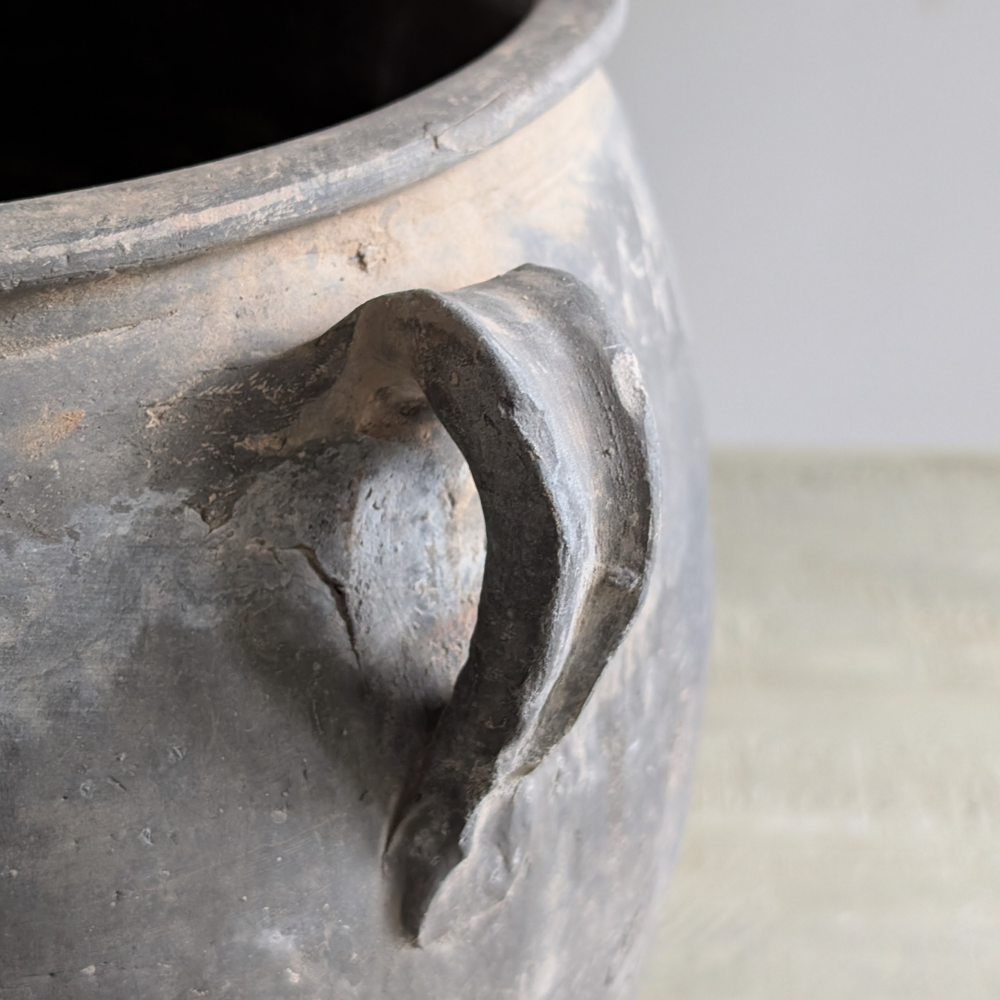 Large Grey Pot 1