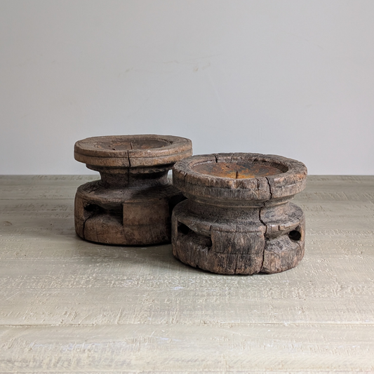 Wooden Candlebases