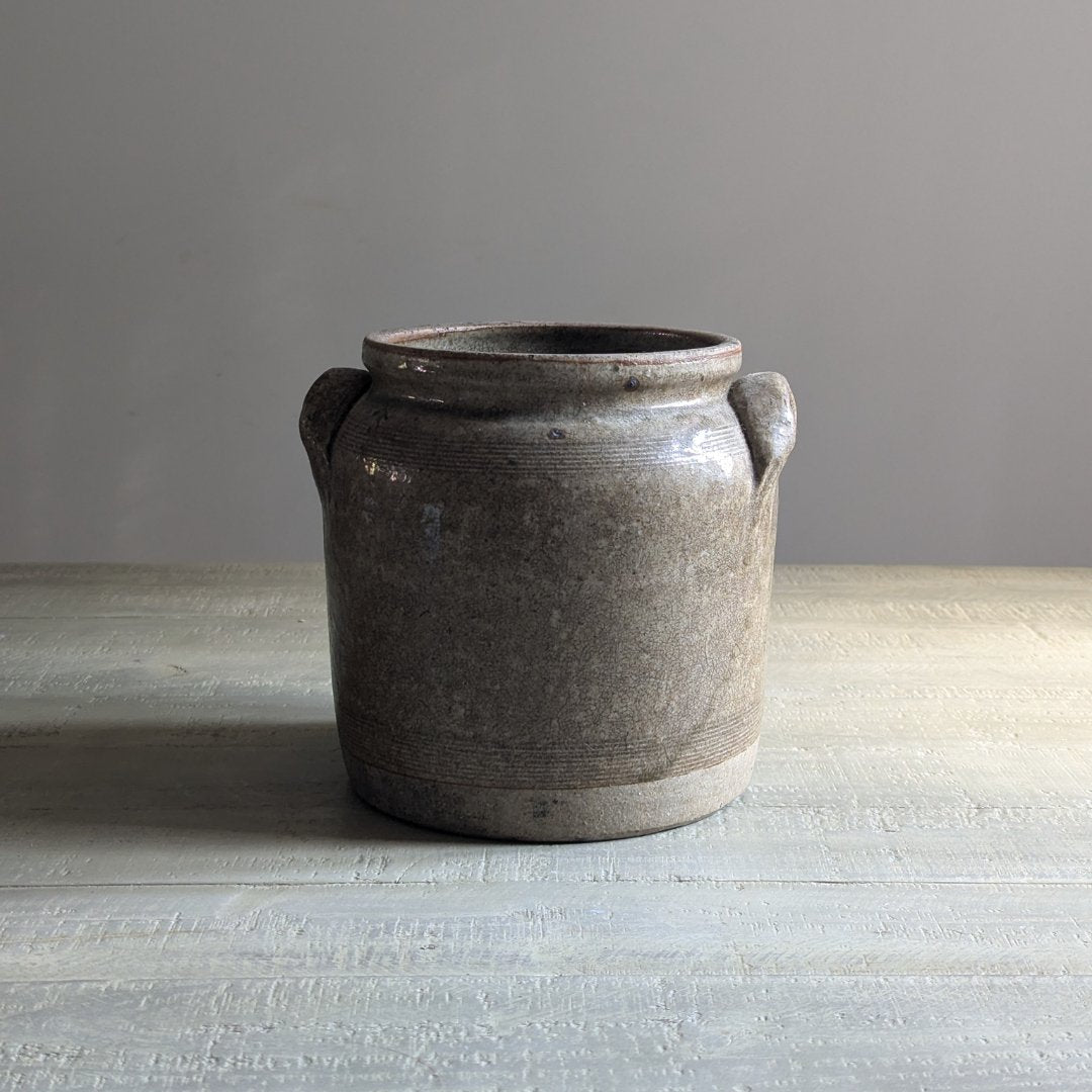Crackled Confit Pot - Maker Home