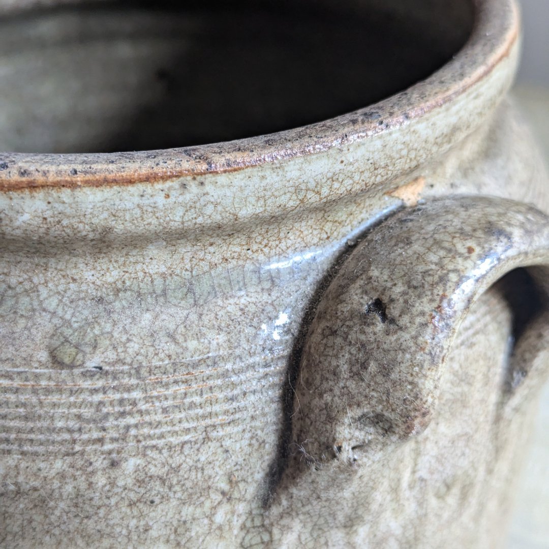 Crackled Confit Pot - Maker Home