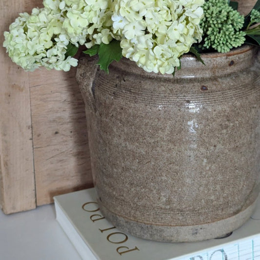 Crackled Confit Pot - Maker Home