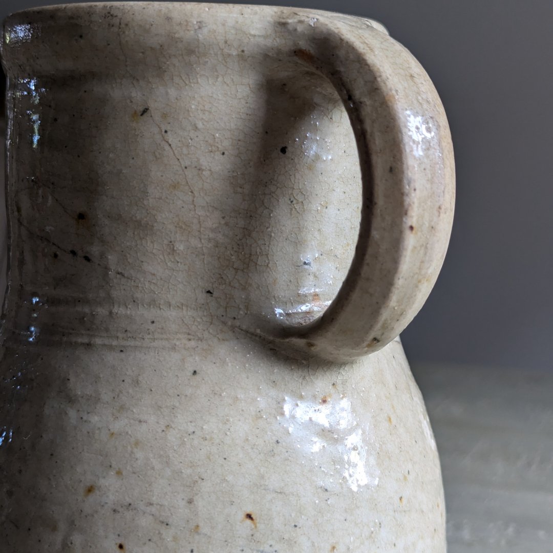 French Cream Glazed Jug - Maker Home