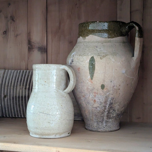 French Cream Glazed Jug - Maker Home