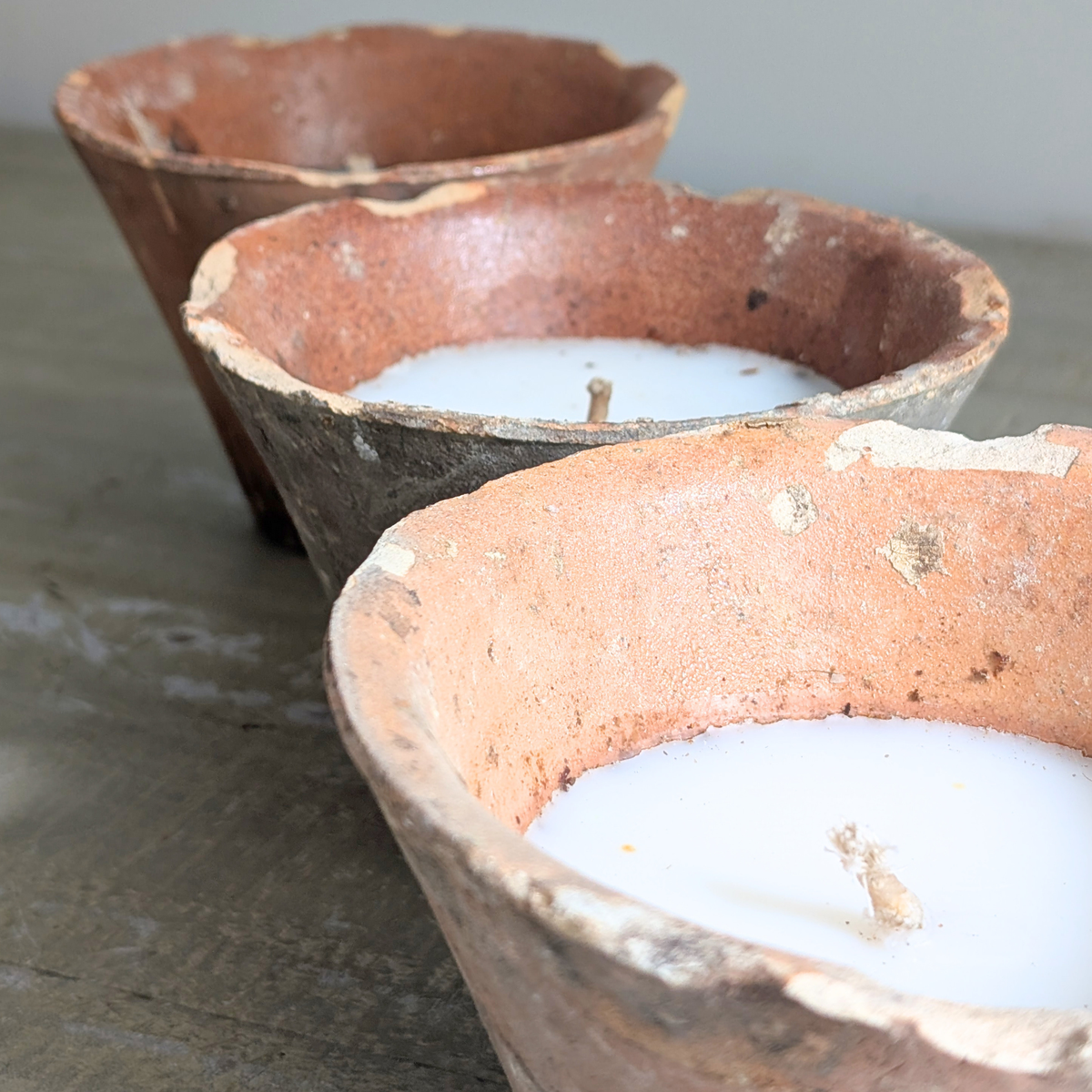 Terracotta Sap Pot Candle