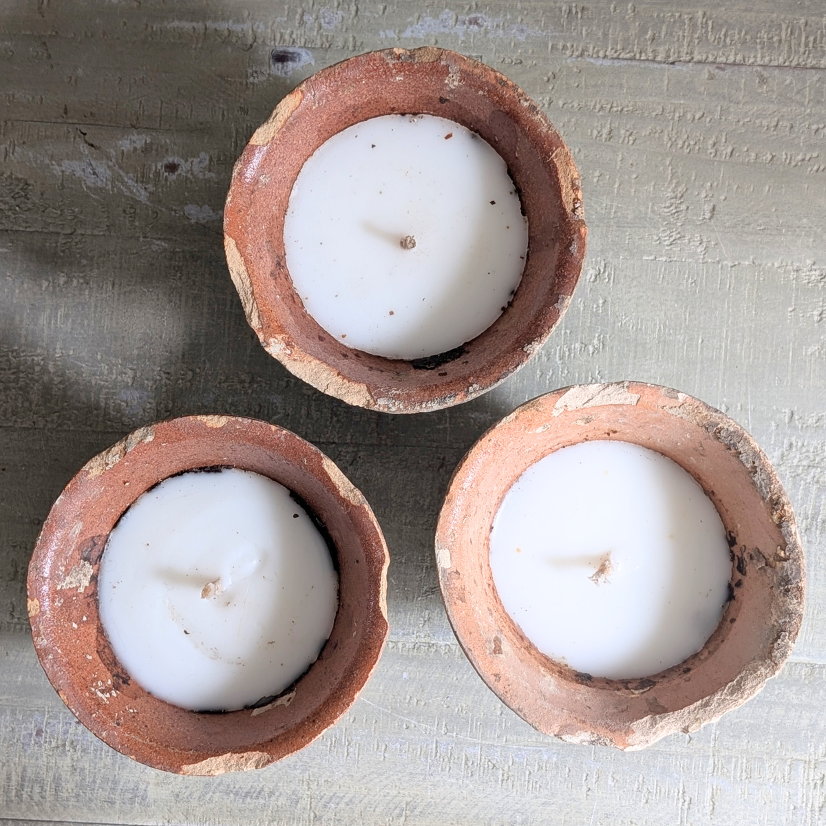 Terracotta Sap Pot Candle