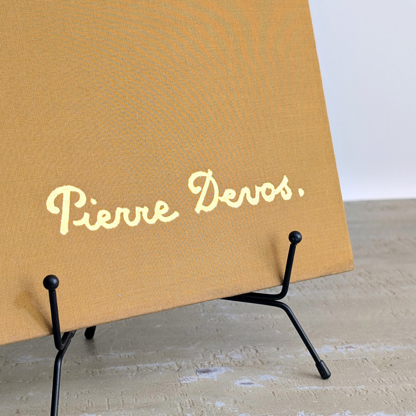 Pierre Devos Book