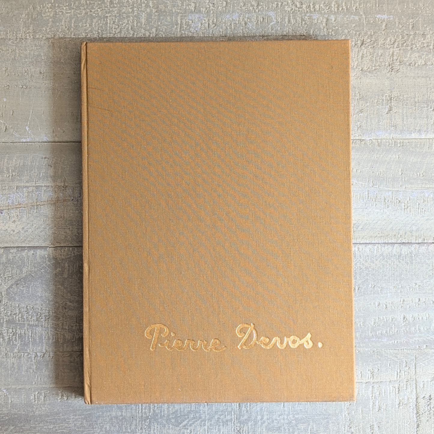 Pierre Devos Book
