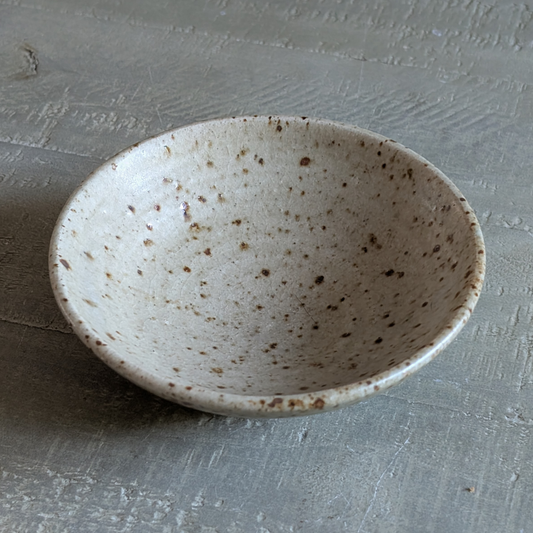 Studio Pottery Speckled Trinket Dish