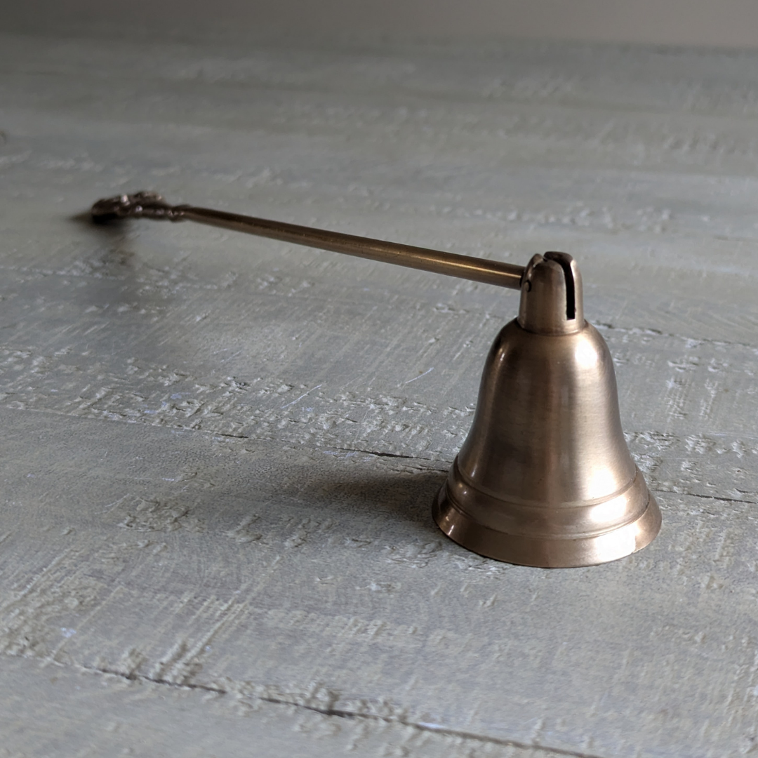 Filigree Brass Candle Snuffer