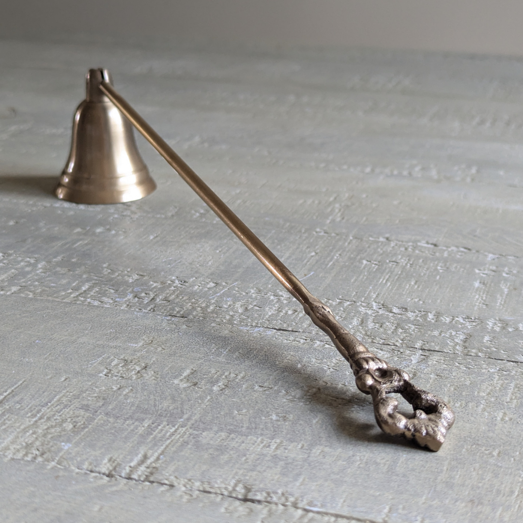 Filigree Brass Candle Snuffer