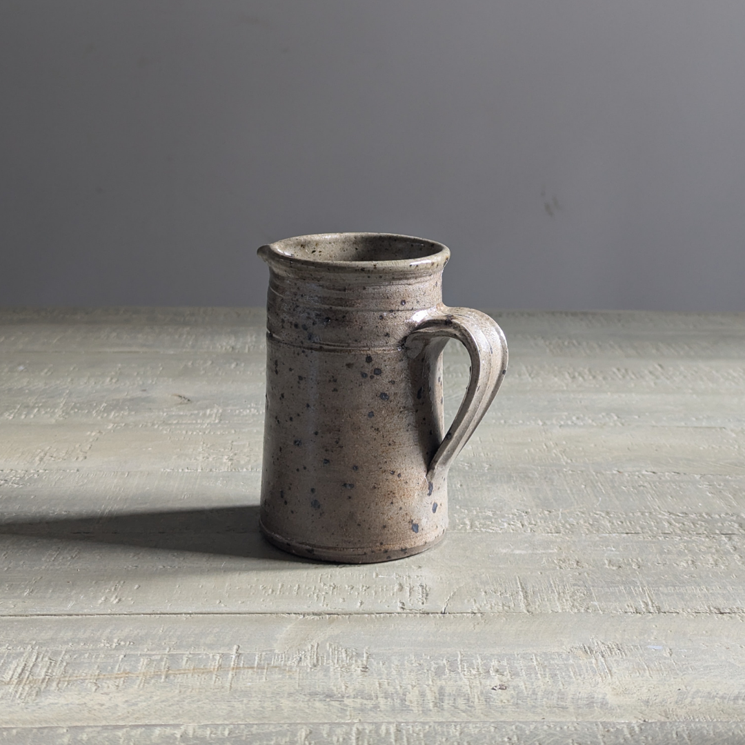 Grey Speckled Studio Pottery Jug