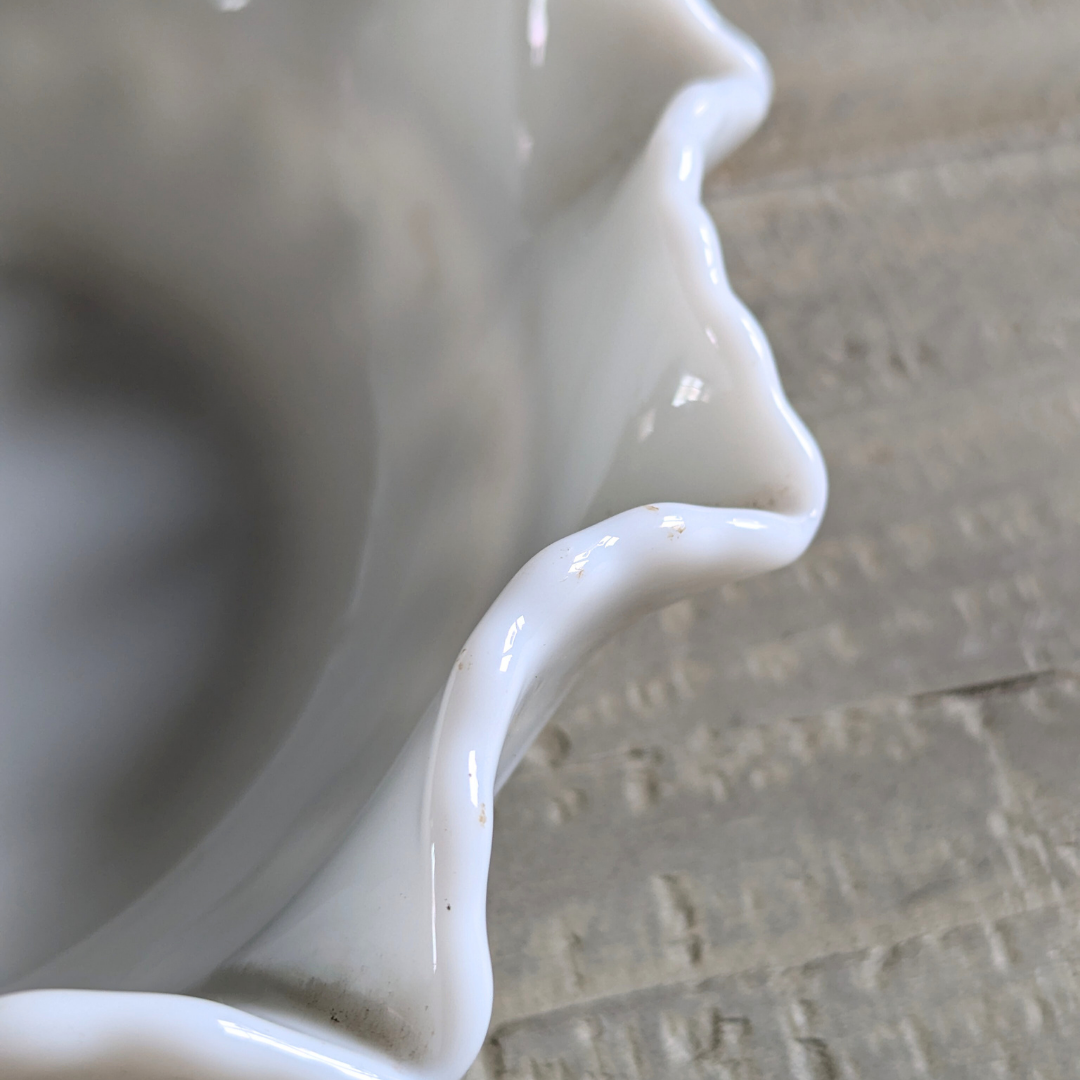 Milk Glass Bowl