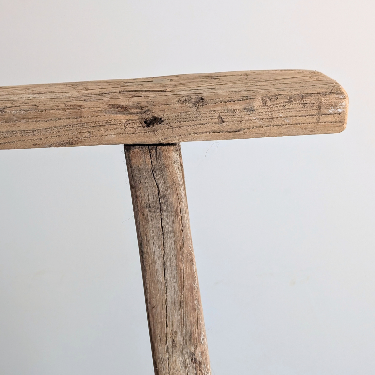 Reclaimed Elm Pig Bench 2