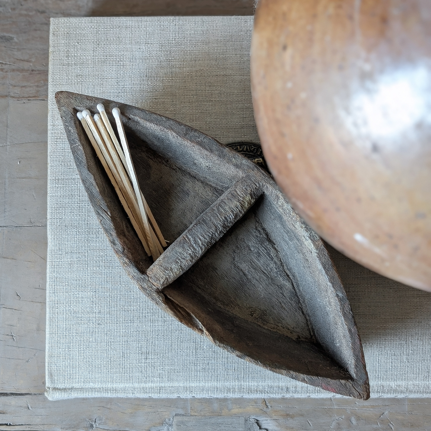 Wooden Spice Boats