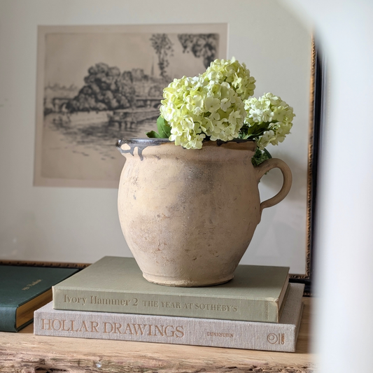 Medium French Terracotta Pitcher