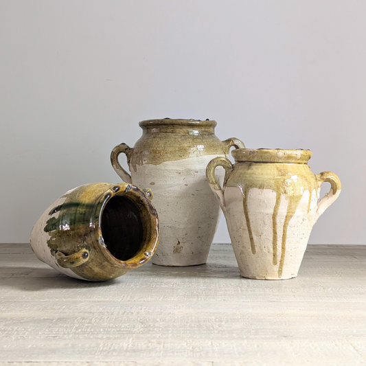 Medium Yellow Turkish Pots