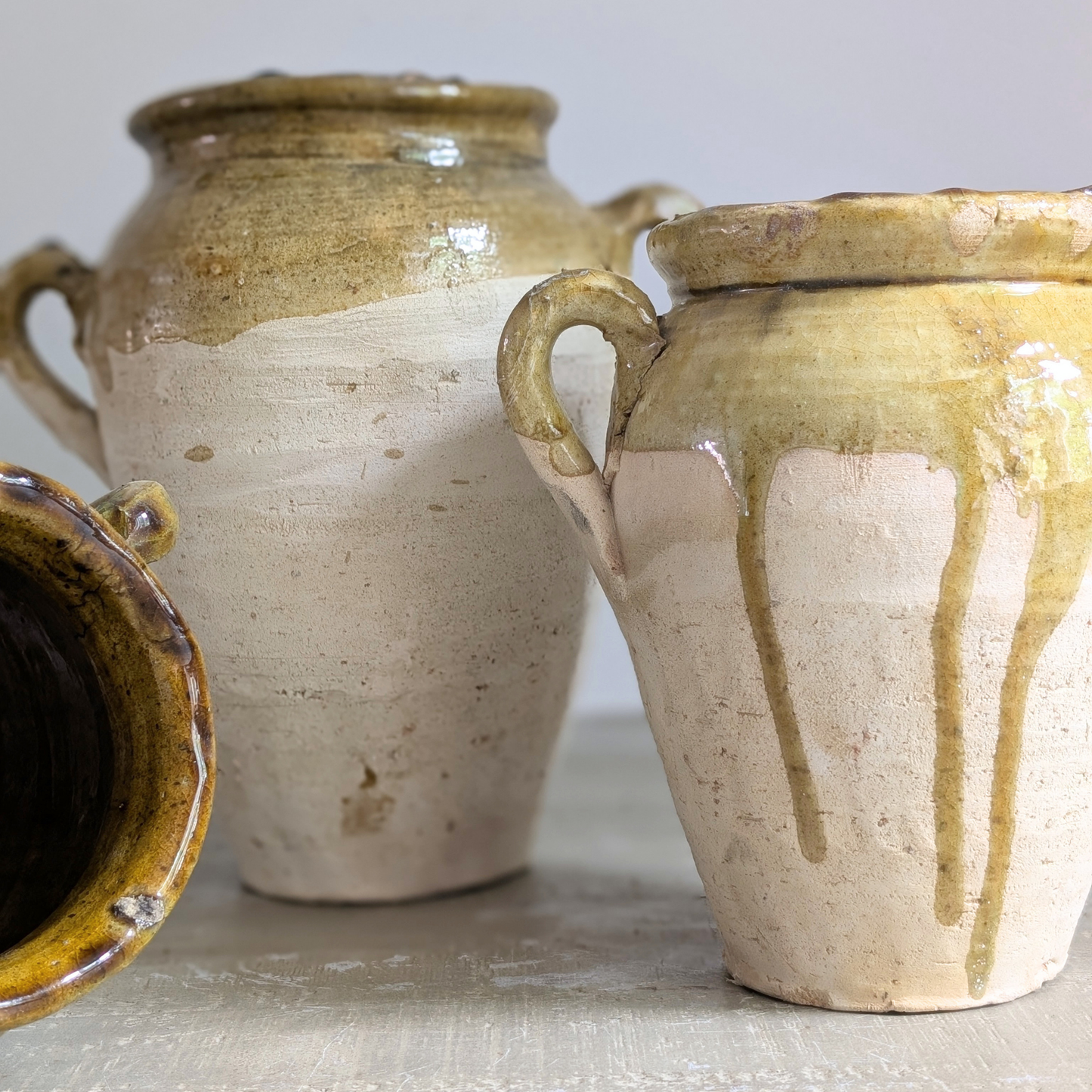 Medium Yellow Turkish Pots