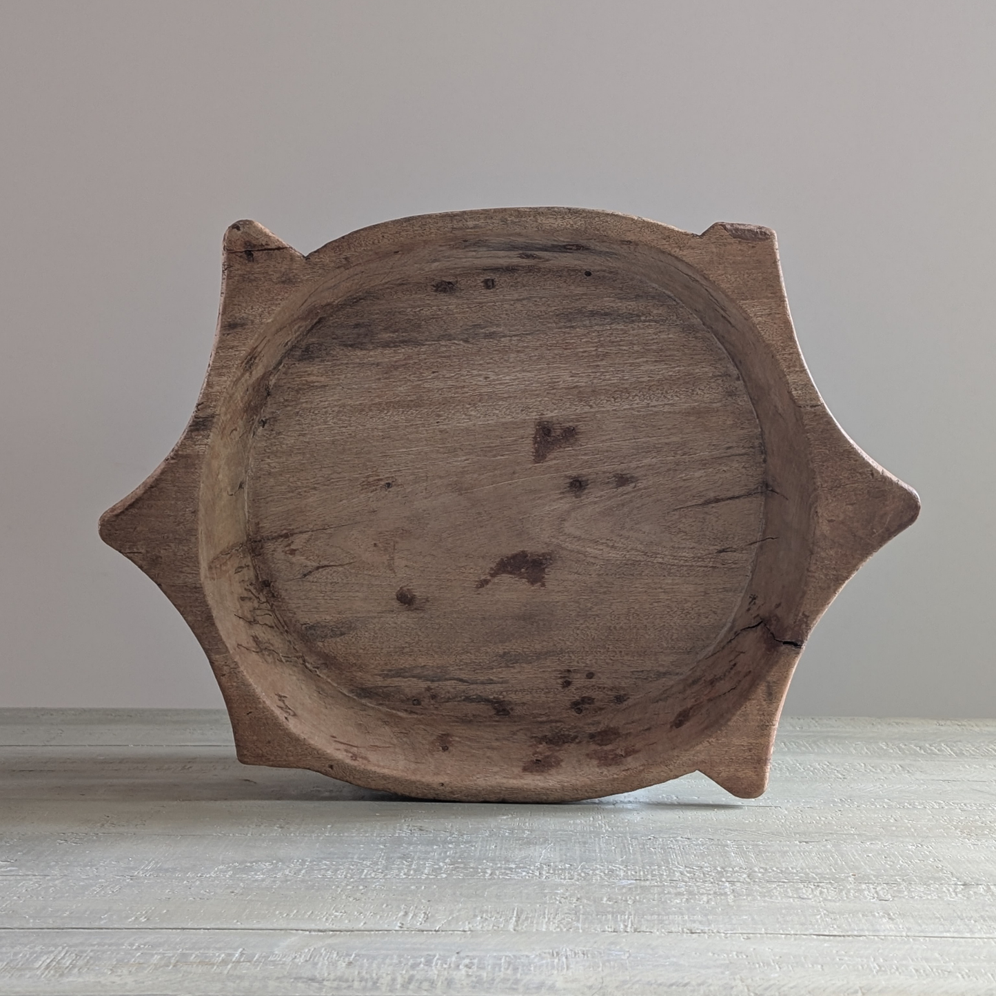 Pale Wooden Chapati Bowl