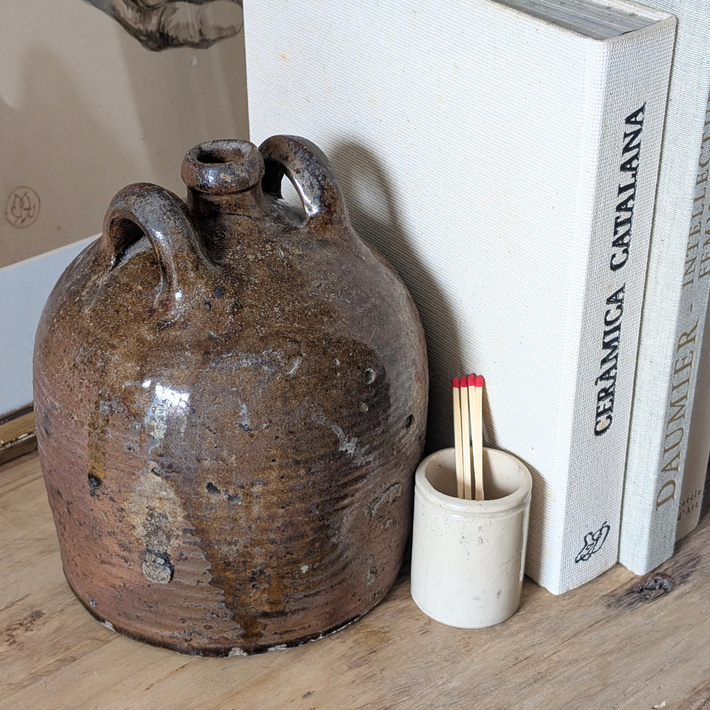 Small French Oil Jug 2
