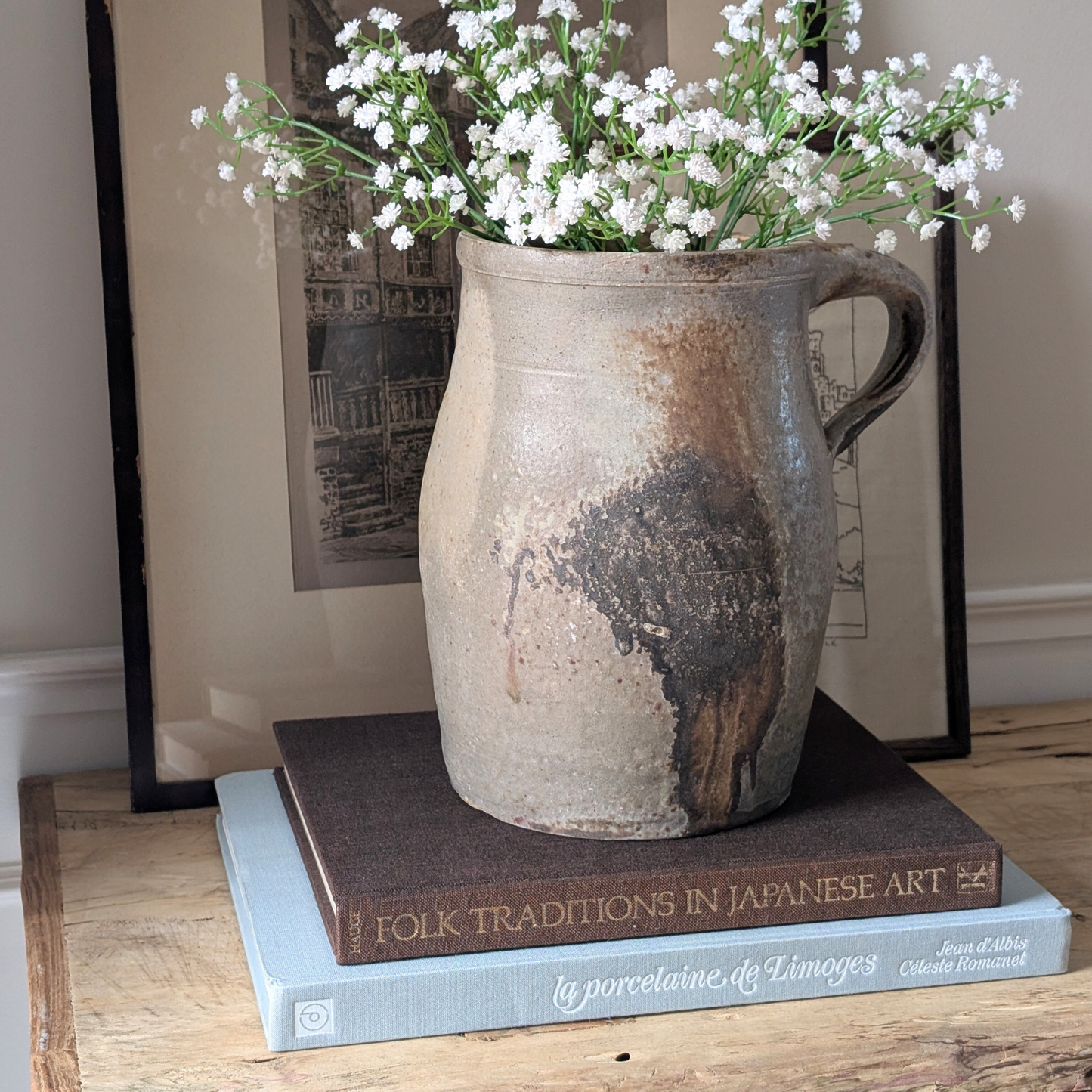 Medium Wide Neck French Jug 2