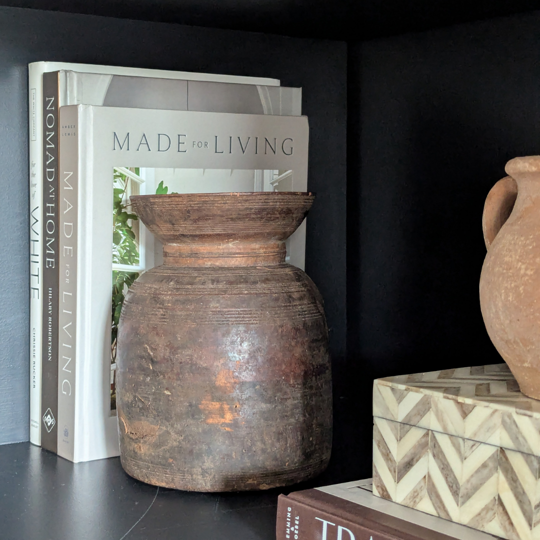 Wooden Curd Vases