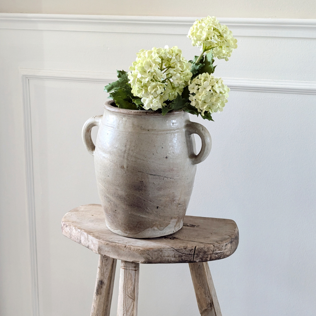 Large 3 Leg Reclaimed Wood Stool