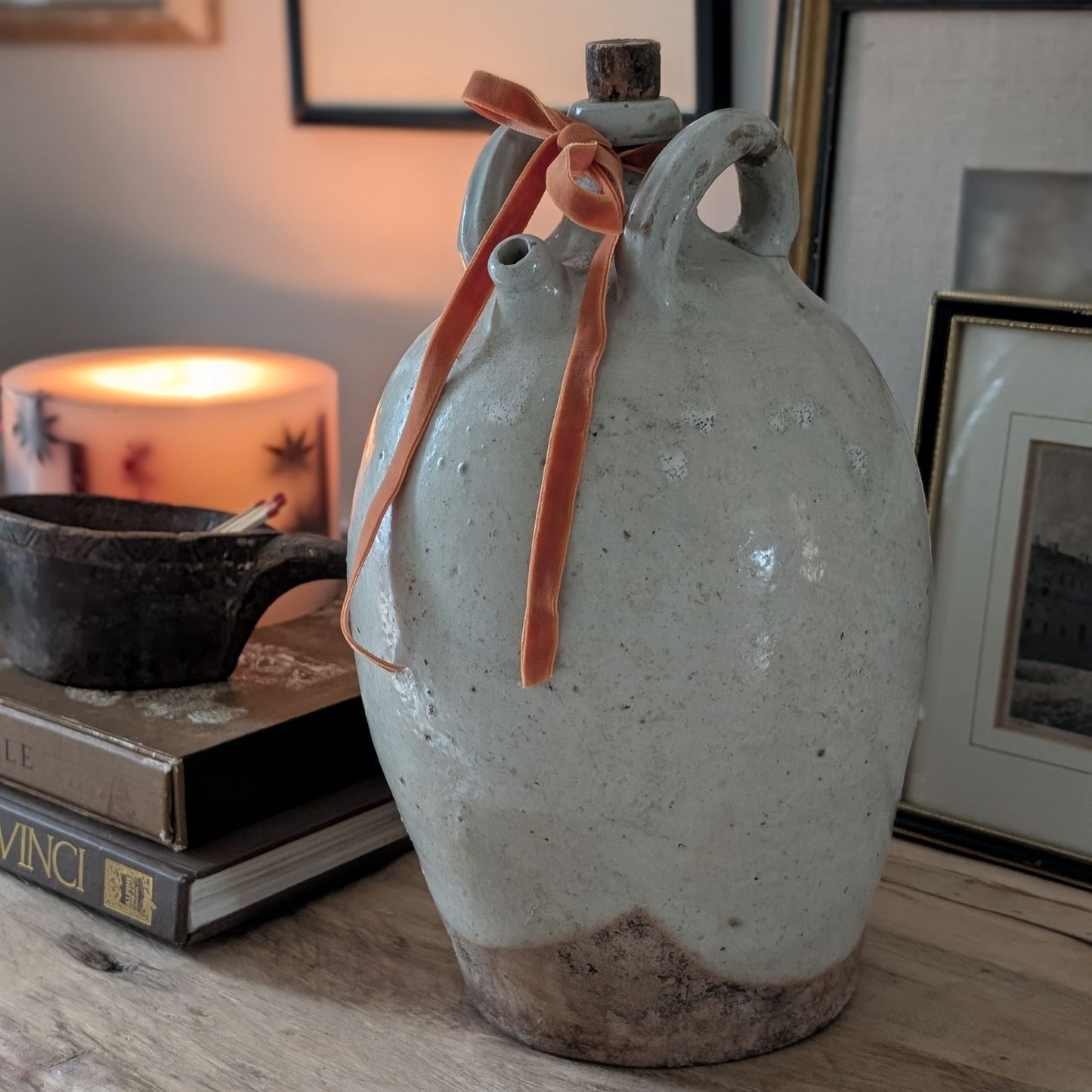 Large French Oil Jug 2