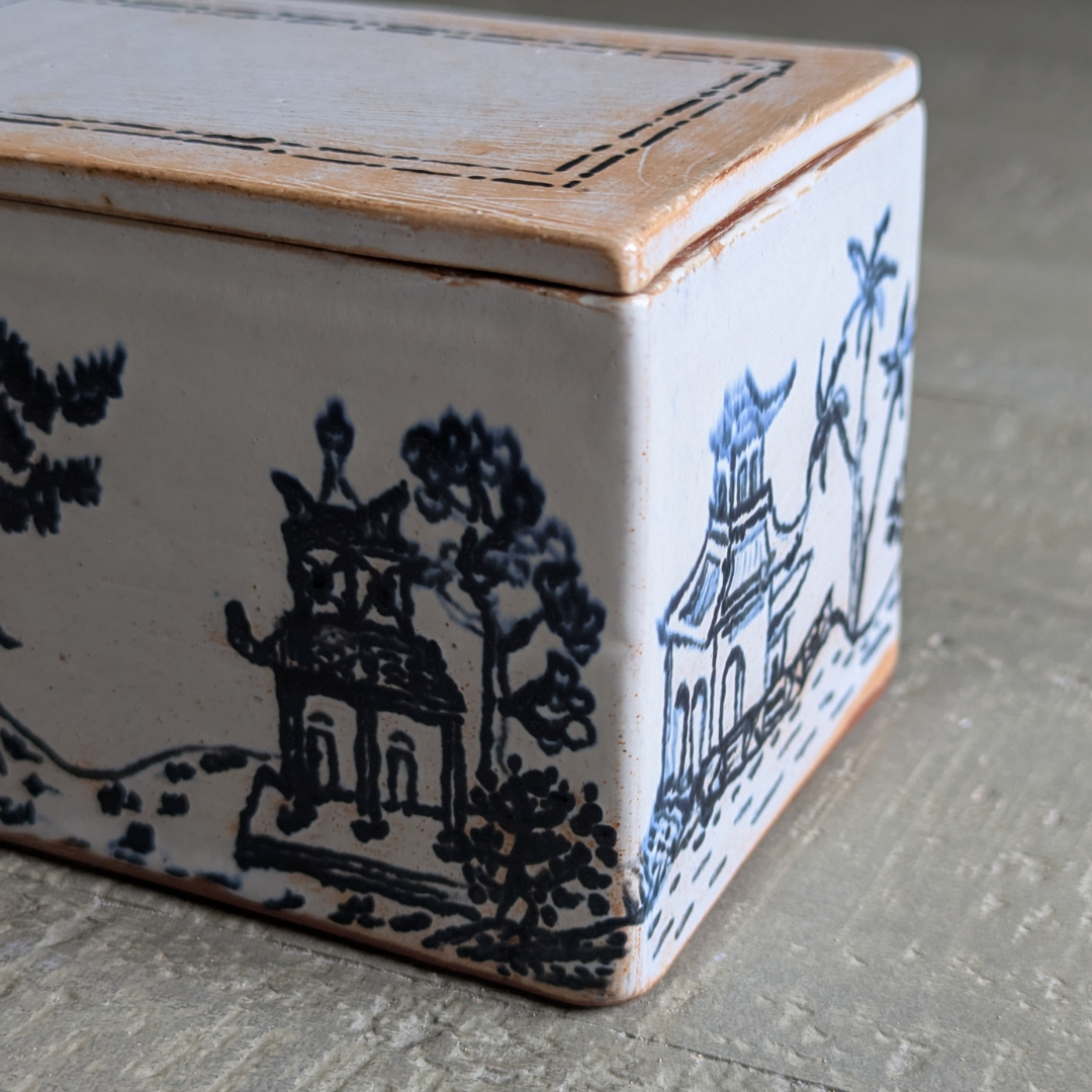 Japanese Studio Pottery Box