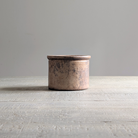Brown Mottled Pot 1