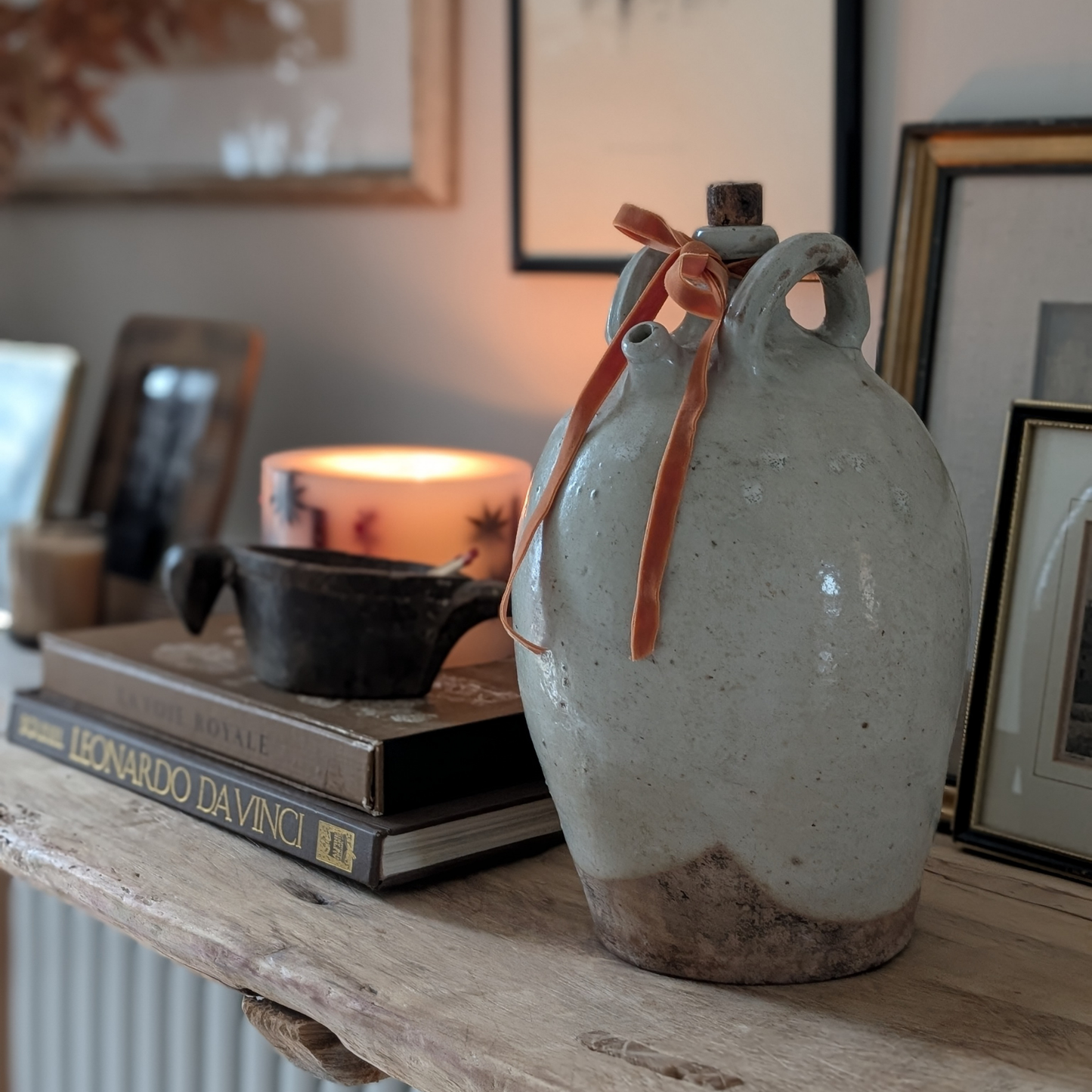 Large French Oil Jug 2