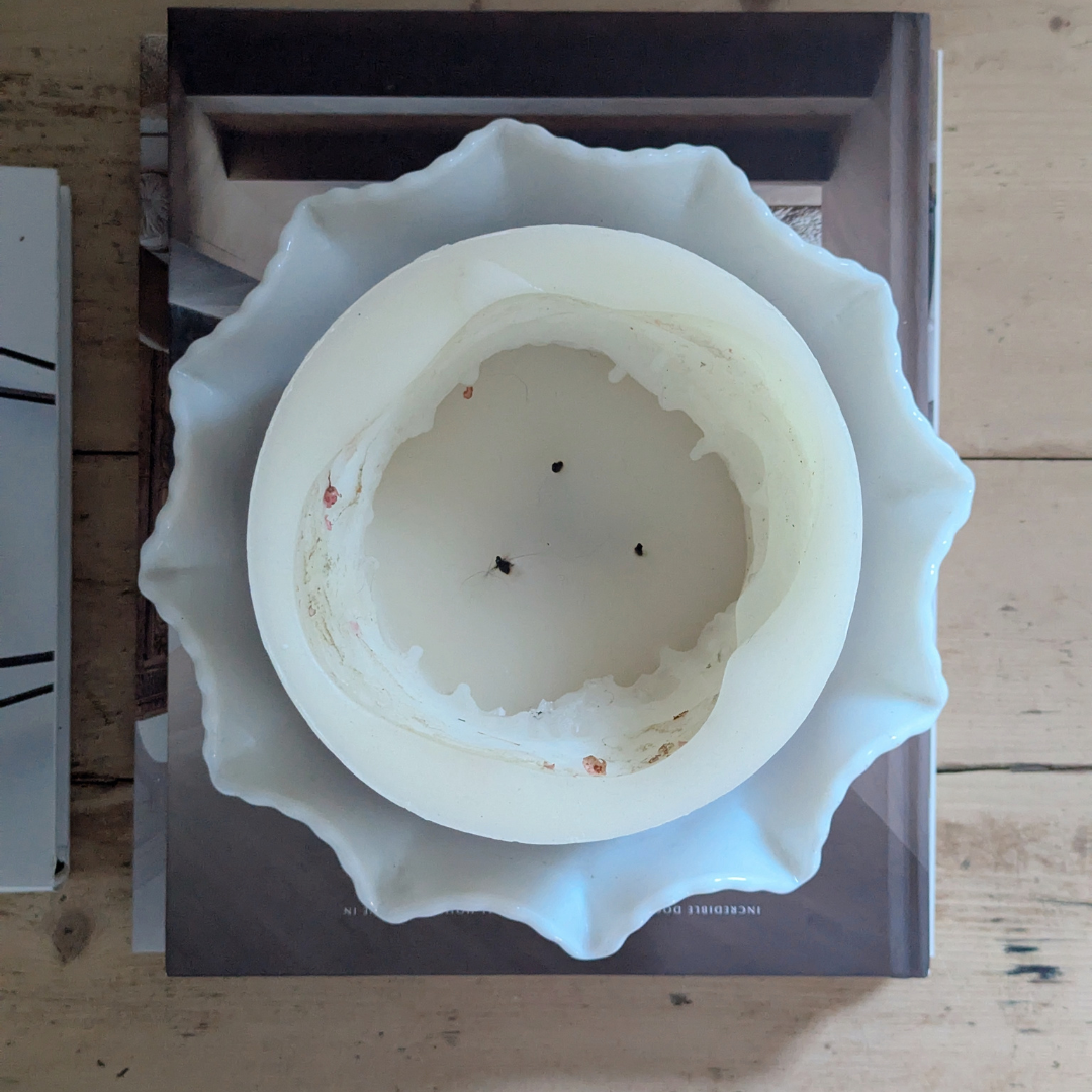 Milk Glass Bowl