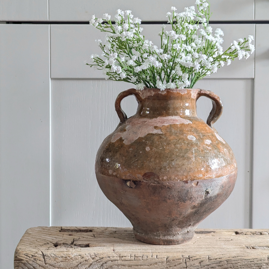 Green Amphora Pot