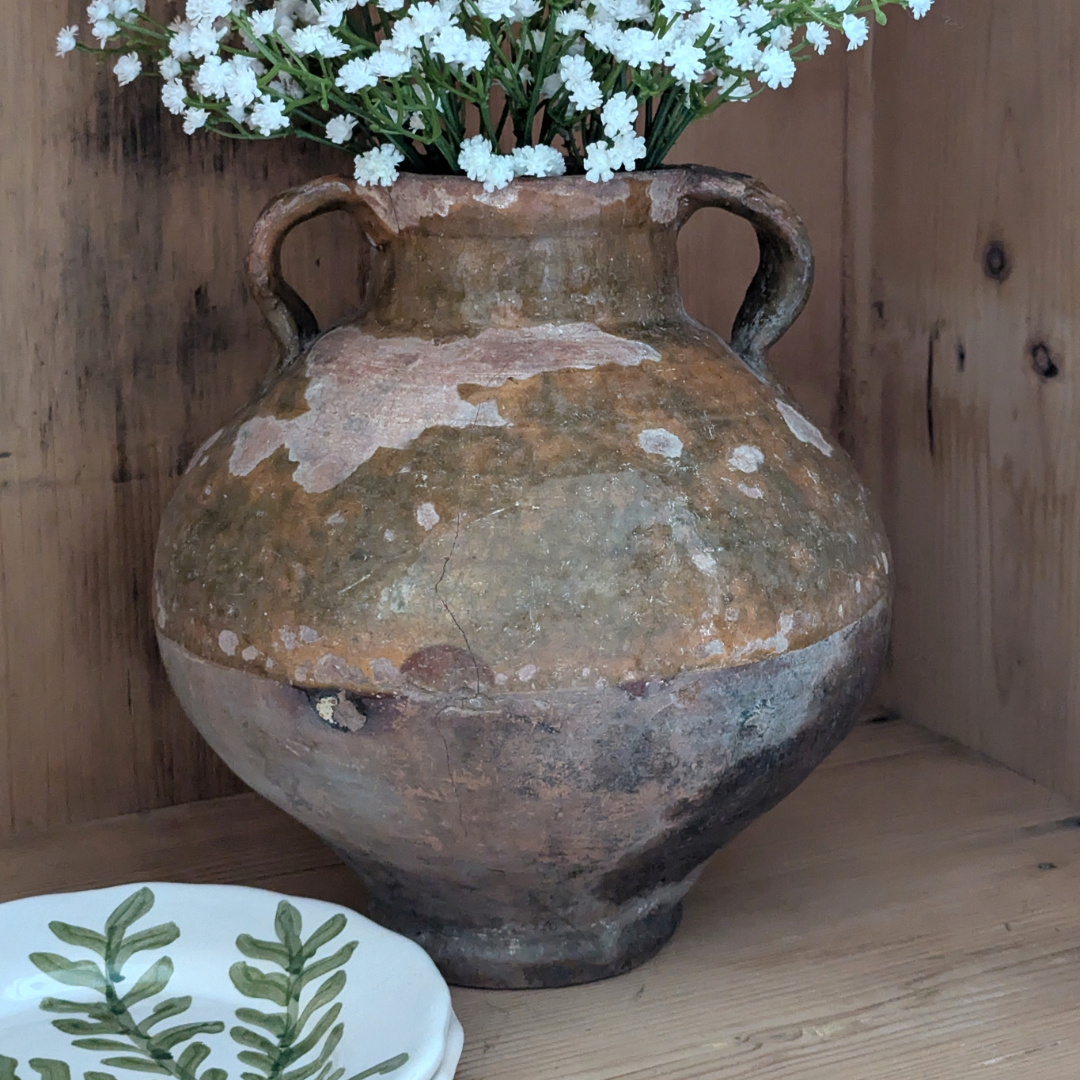 Green Amphora Pot