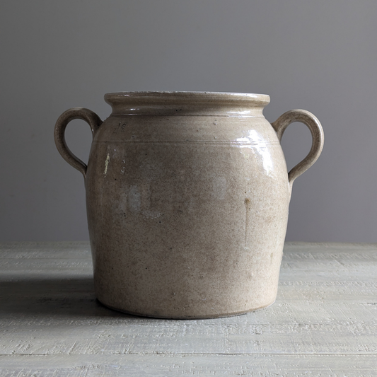 XL Beige Confit Pot