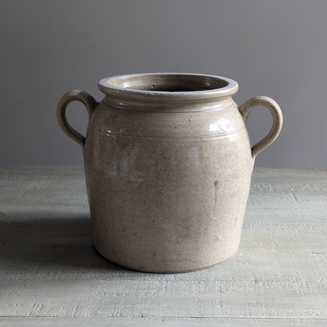 XL Beige Confit Pot