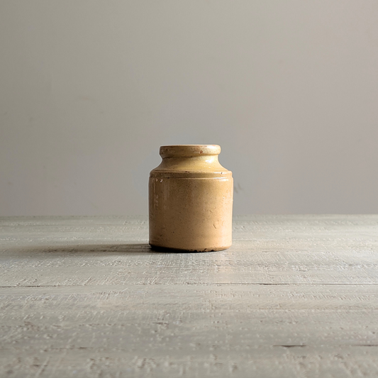 Small Yellow French Pot