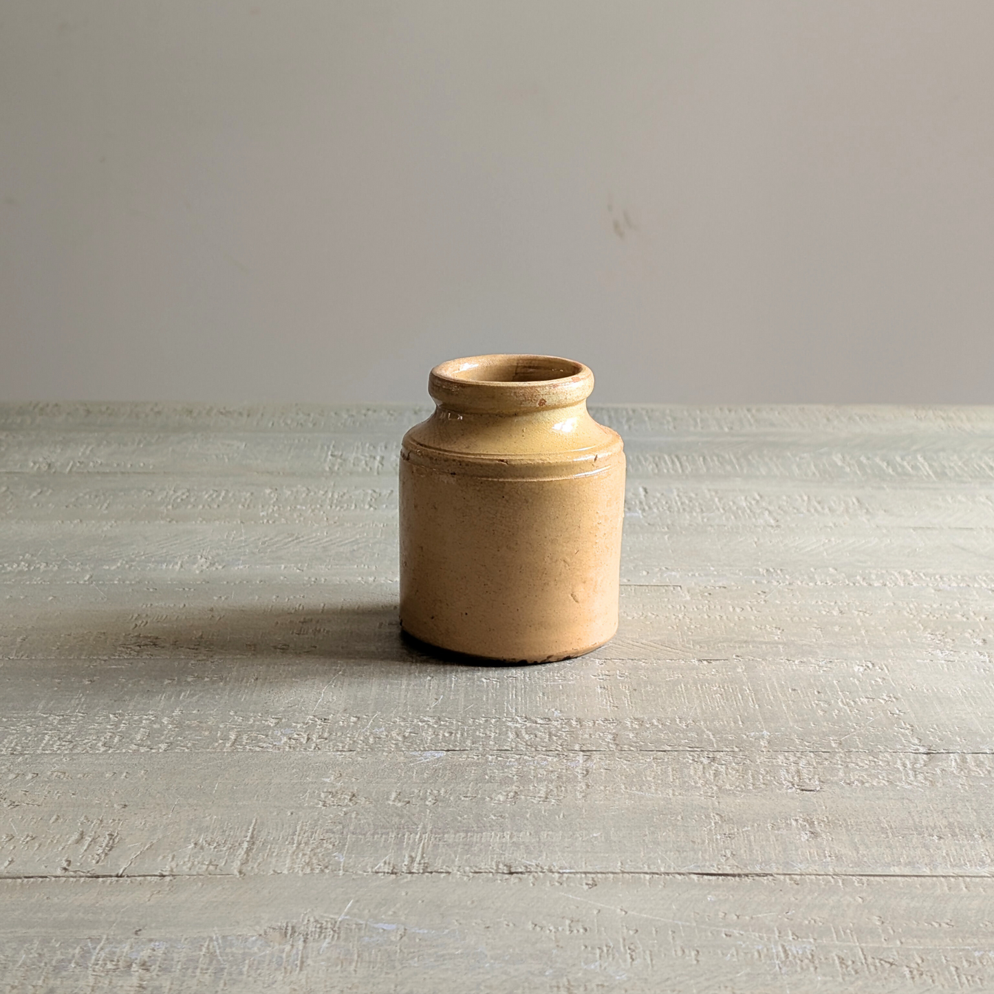 Small Yellow French Pot