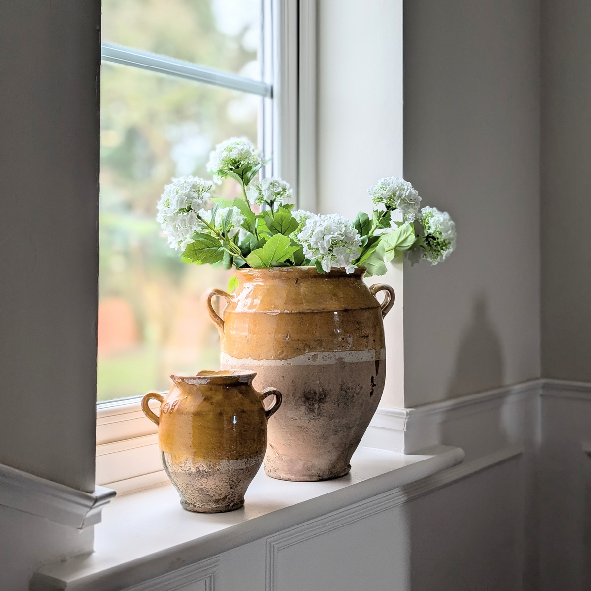 Large Yellow Confit Pot 2