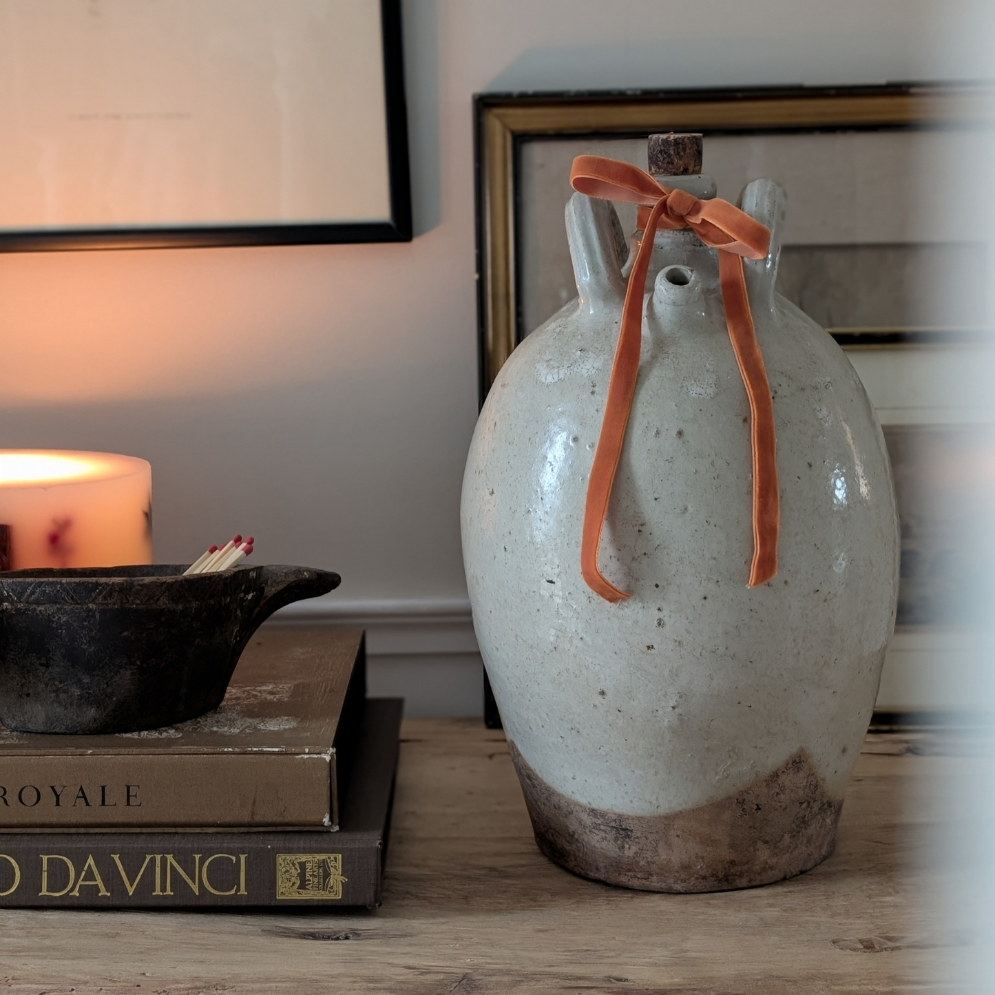 Large French Oil Jug 2