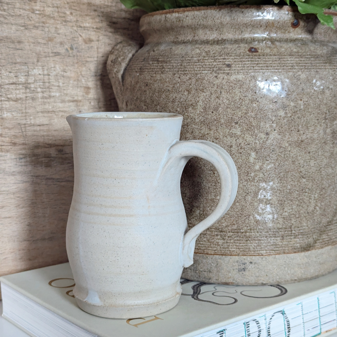 White Studio Pottery Jug