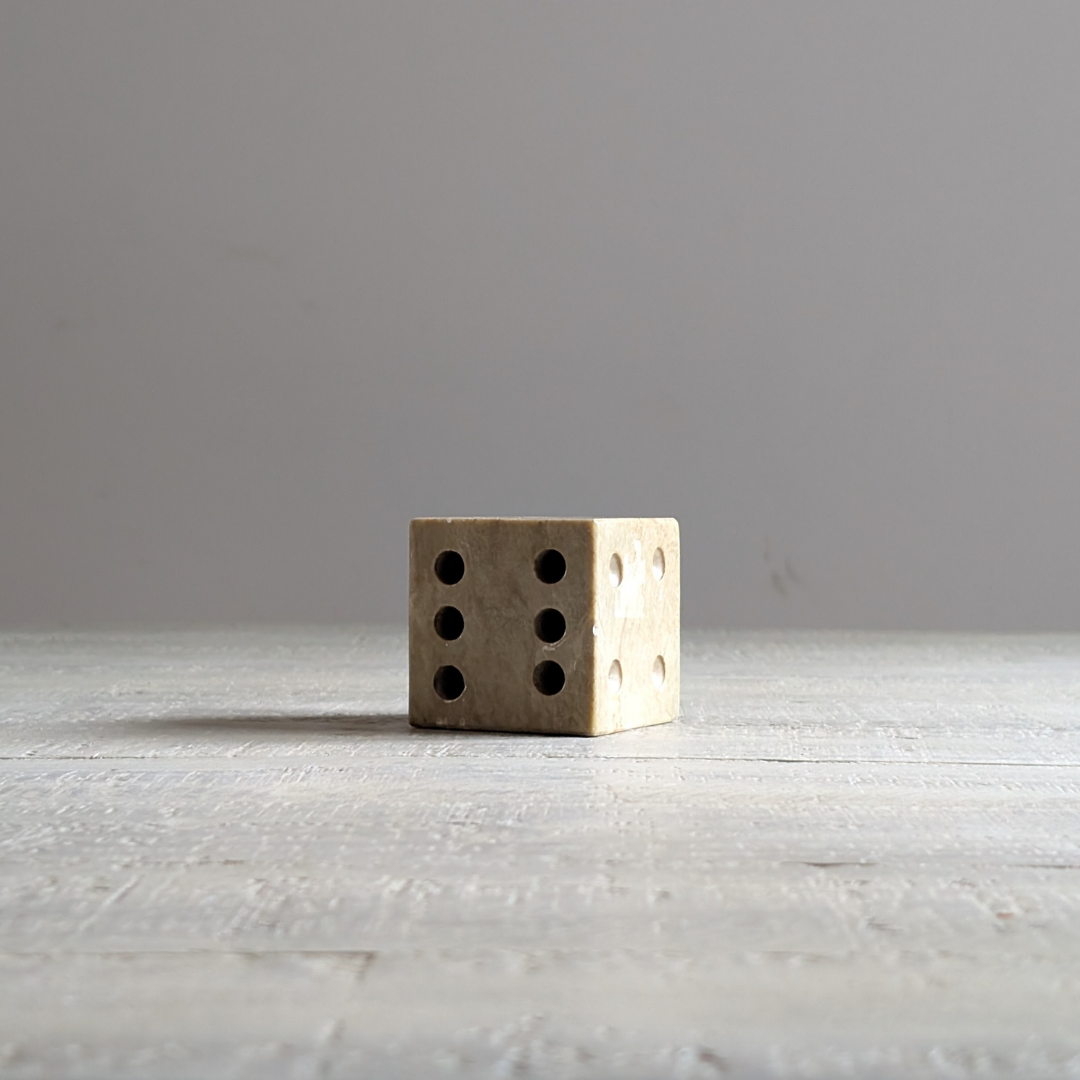 Stone Decorative Dice