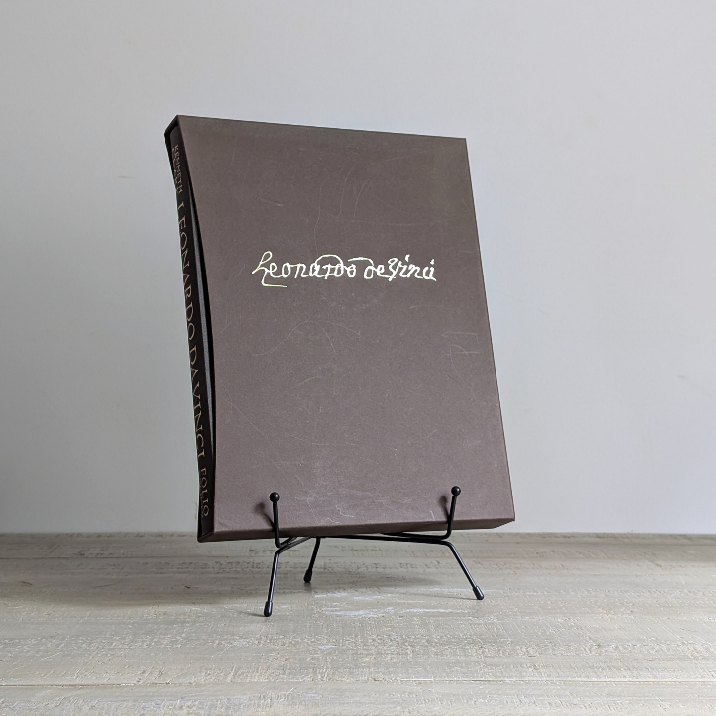 Leonardo Da Vinci Book with Slipcase